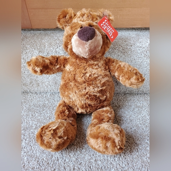Vintage GUND Hobart Brown Bear Plush. 1986 . 16" - Picture 1 of 8